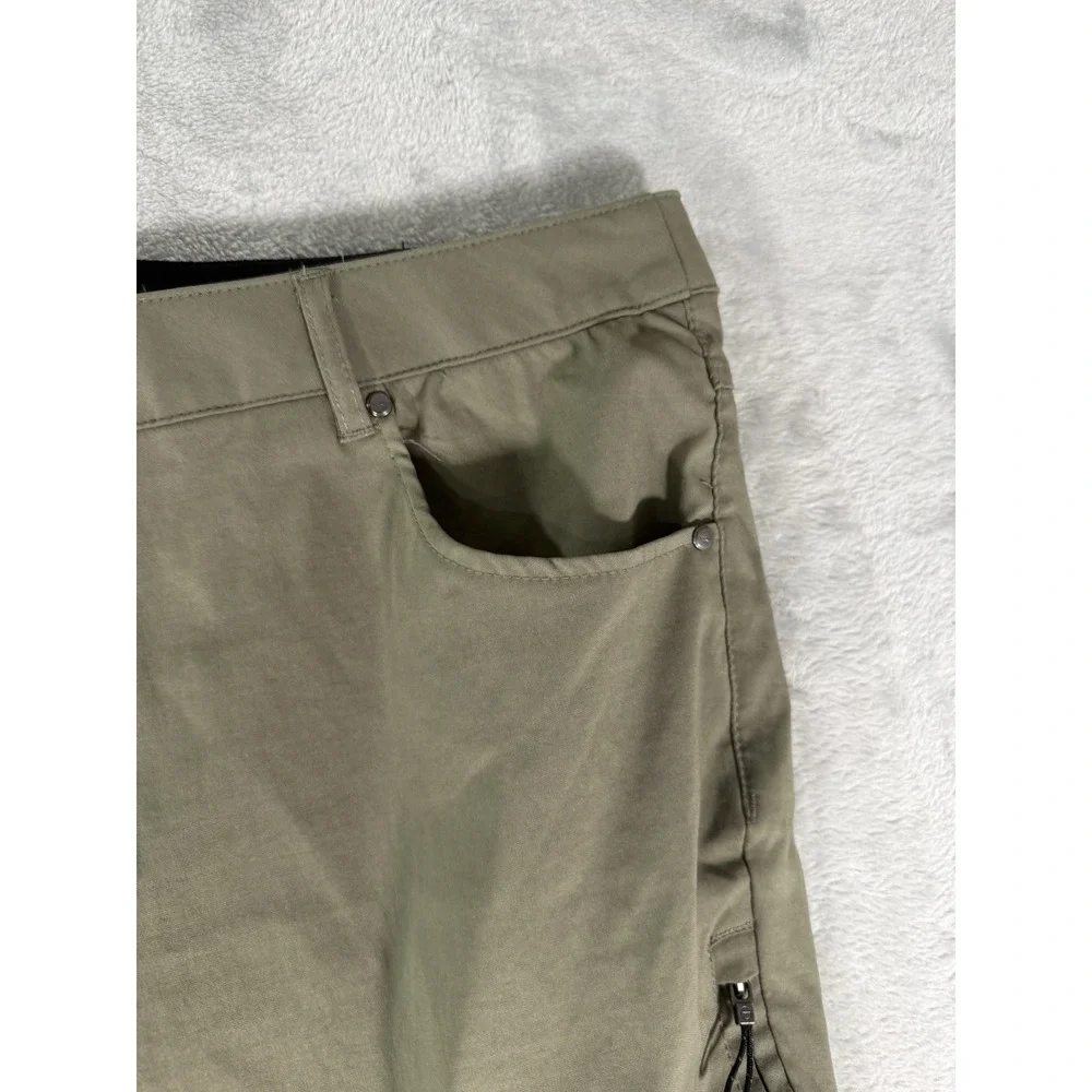 Hi Tec Pants‎ Mens 38x32 Green Nylon Blend Performance Hiking Outdoor